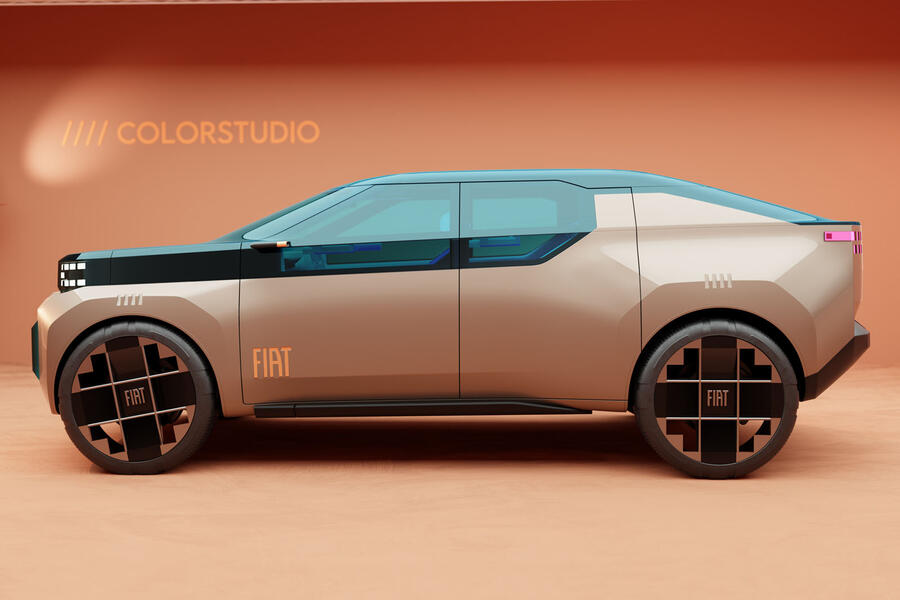 Fiat fastback concept – side