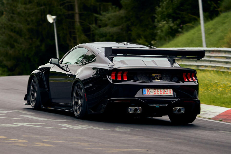 Ford Mustang GTD at the NÃ¼rburgring â€“Â rear