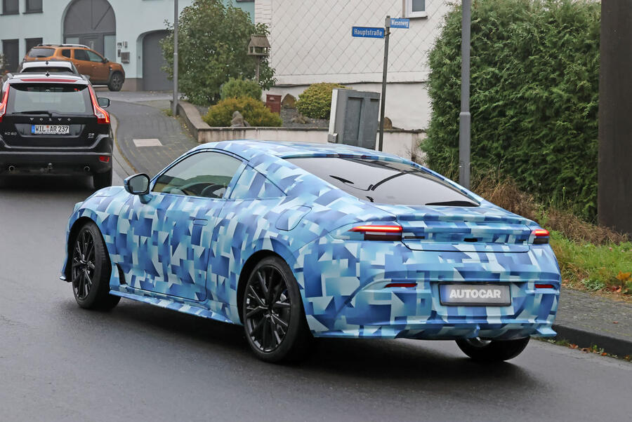 Honda Prelude camo â€“ rear quarter