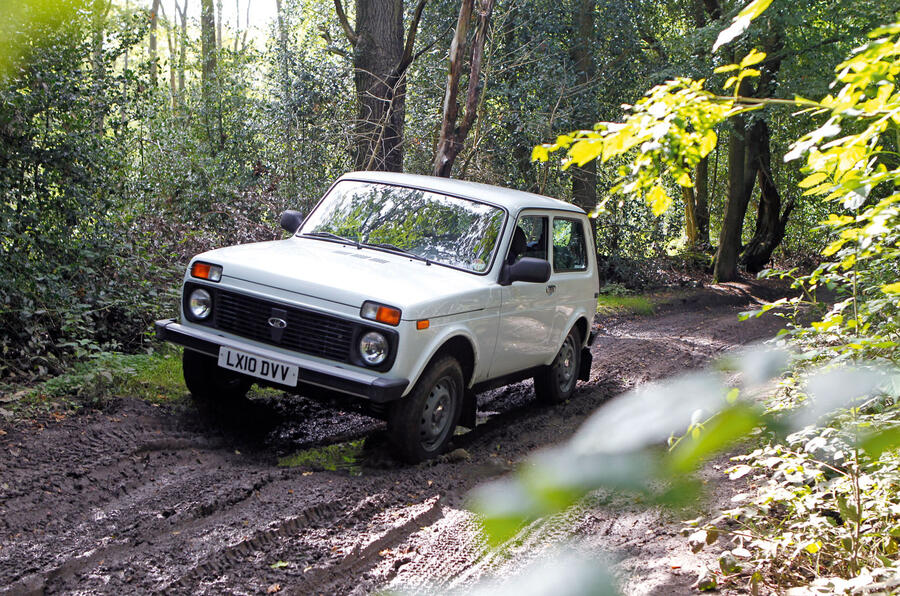 Naughty lada public