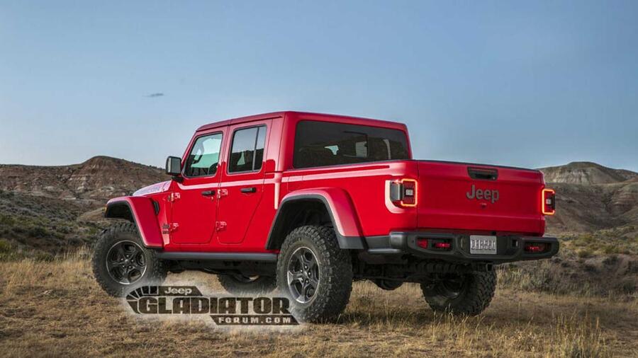 New Jeep Gladiator Pick Up Leaked Ahead Of La Show Debut Autocar