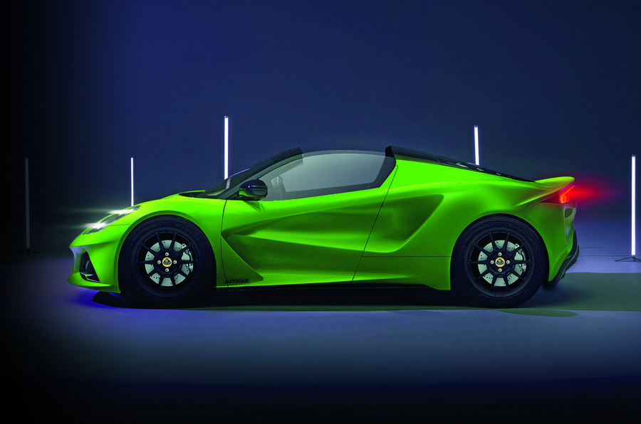 Electric Lotus Elise render â€“ side