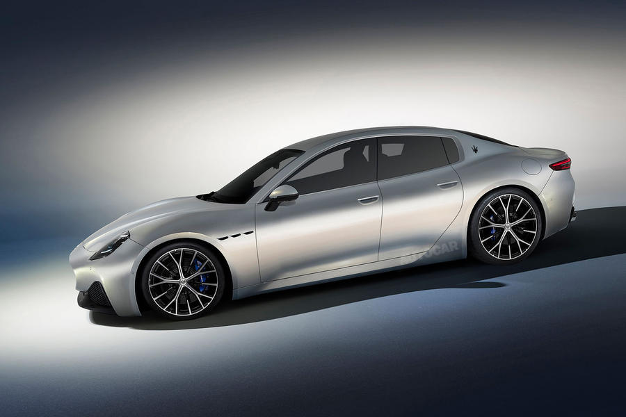 Maserati Quattroporte render â€“ side