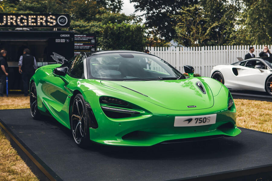 McLaren 750S beforehand   4th   static