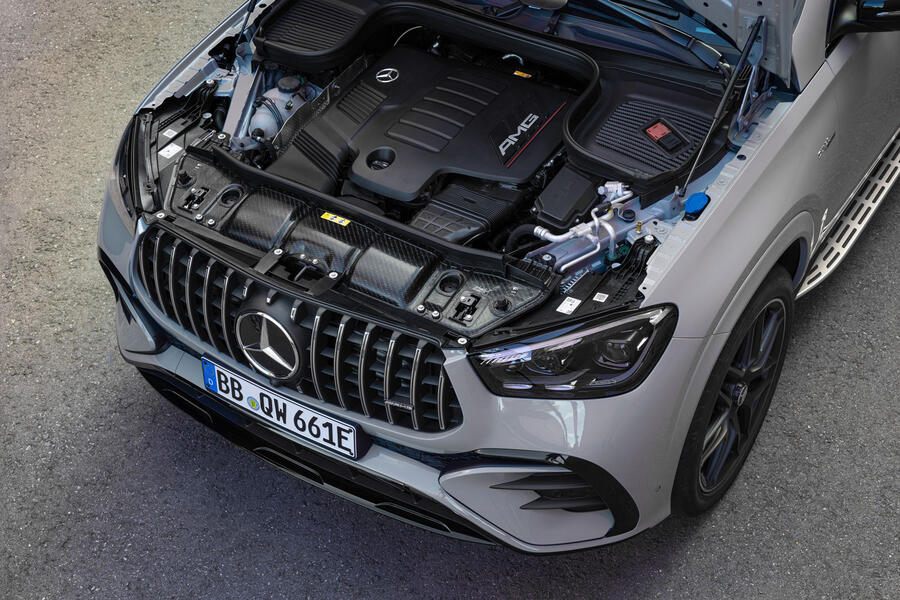 Mercedes-AMG GLE 53 engine bay