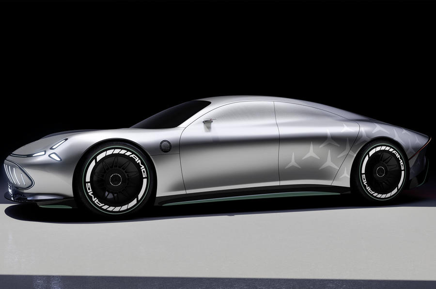 Mercedes AMG Vision concept side