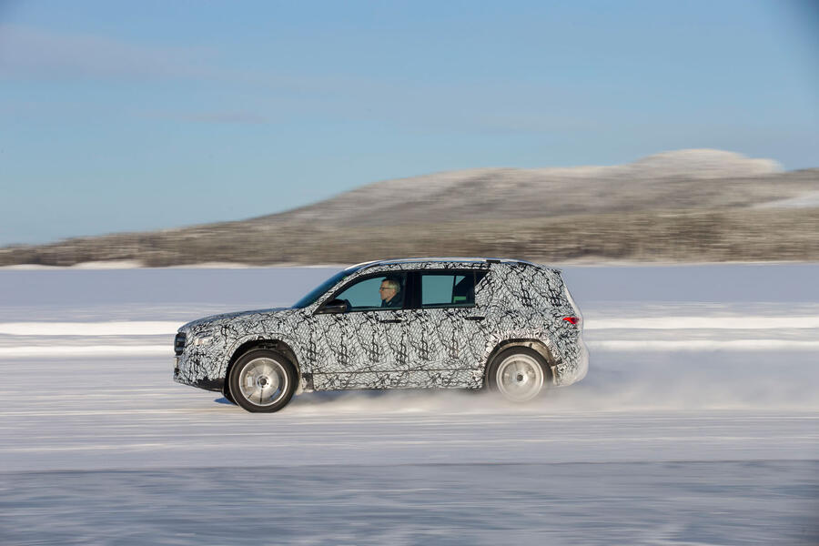 Mercedes benz glb prototype ride 2019 3