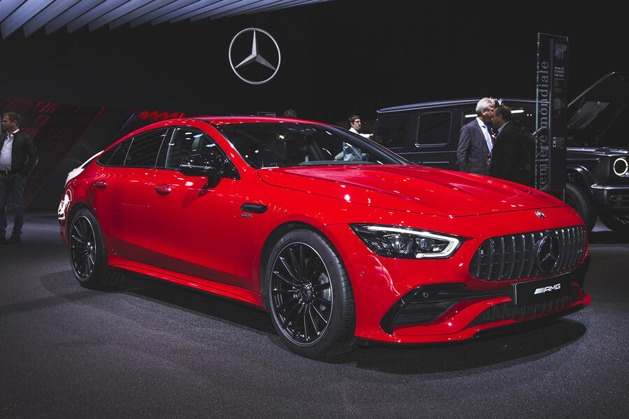 Mercedes amg gt 4 door paris 2018