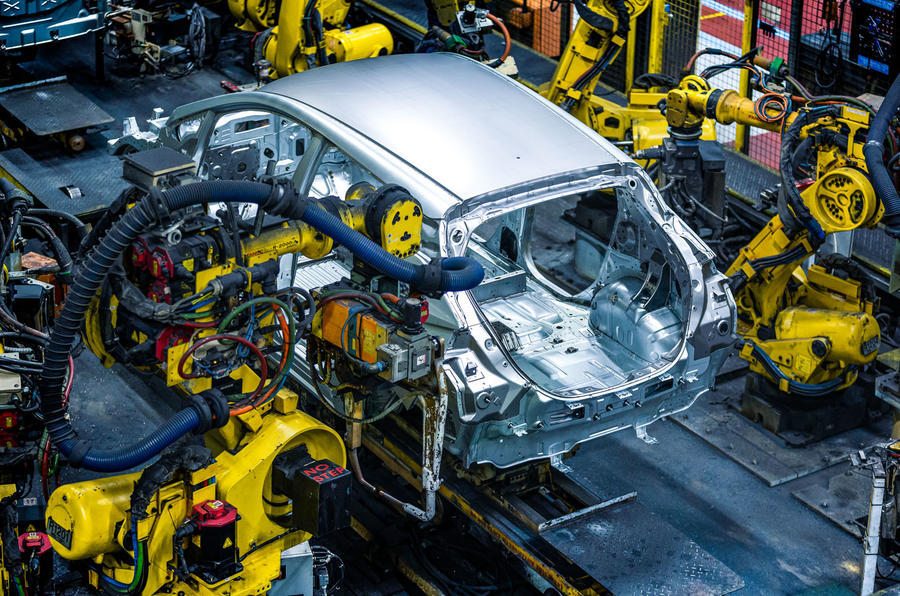 Nissan Leaf production Sunderland UK