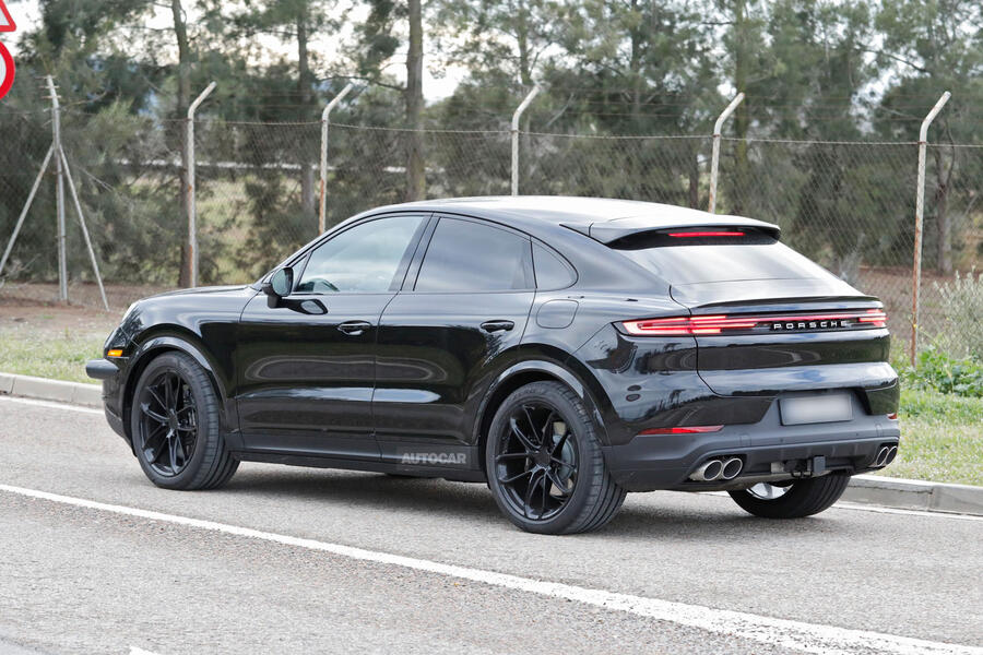 Porsche Cayenne CoupÃ© prototype, rear quarter