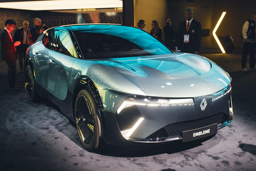 Renault Embleme at the 2024 Paris motor show