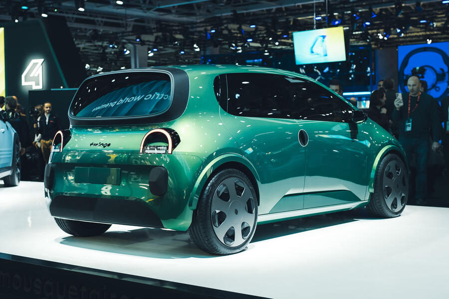 Renault Twingo at Paris motor show â€“Â rear