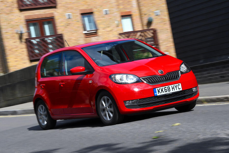 Skoda Citigo front quarter tracking