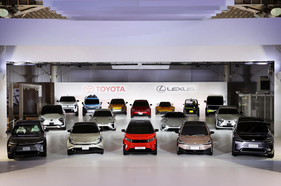 Toyota Lexus Ev Concept Lineup 2021 Front 0