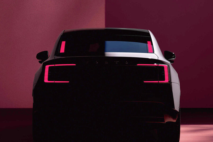 Volvo ES90 teaser â€“ rear