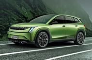 Skoda Enyaq render beforehand   3  quarter