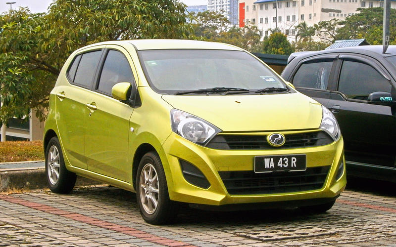 Perodua Axia Upgrade - Mewarnai o