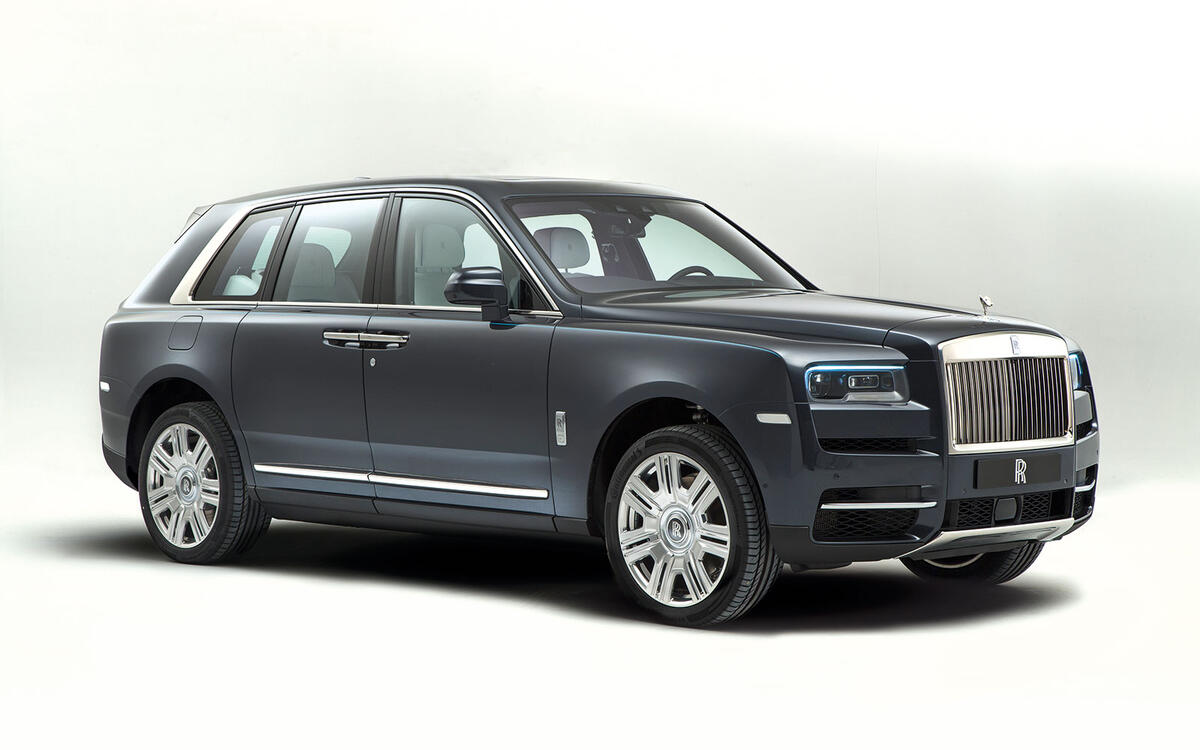 Exclusive Pictures: New Rolls-royce Cullinan 