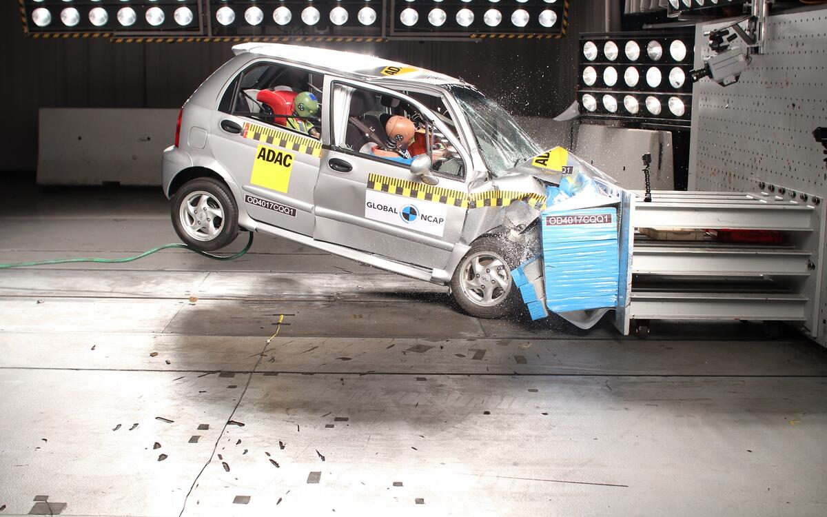 Fiat Panda gets zero stars in crash test result | Autocar