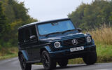 01 Mercedes G500 G Wagen 2024 review lead driving front