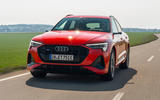 Audi E-tron Sportback 2020 road test review - hero front
