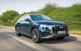 Audi Q8 50 TDI Quattro S Line 2018 road test review - hero front