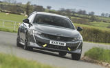 1 Peugeot 508 PSE 2021 UK first drive review hero front