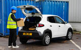 Dacia Spring Cargo loading