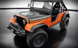 Jeep CJ Charge concept front three quarter