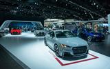 Audi stand LA motor show