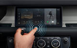 Jaguar Land Rover touchless touchscreen demo