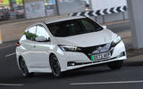 Nissan Leaf front quarter tracking