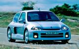 Renault Clio V6 front three quarter