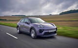 Porsche Macan 4 2024 review front tracking 1168