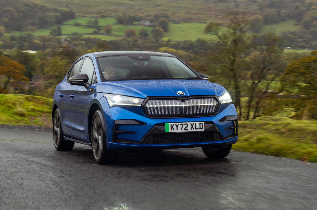 Skoda enyaq outlet vrs review