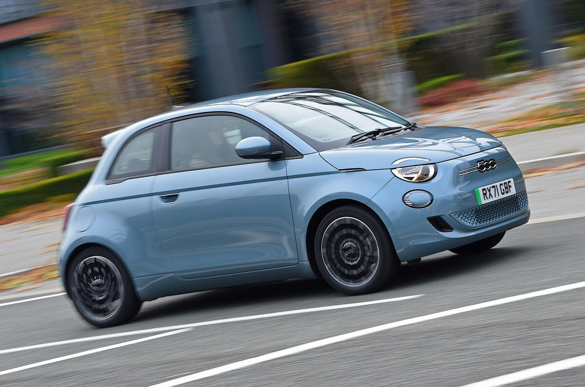 Fiat 500 electric second shop hand