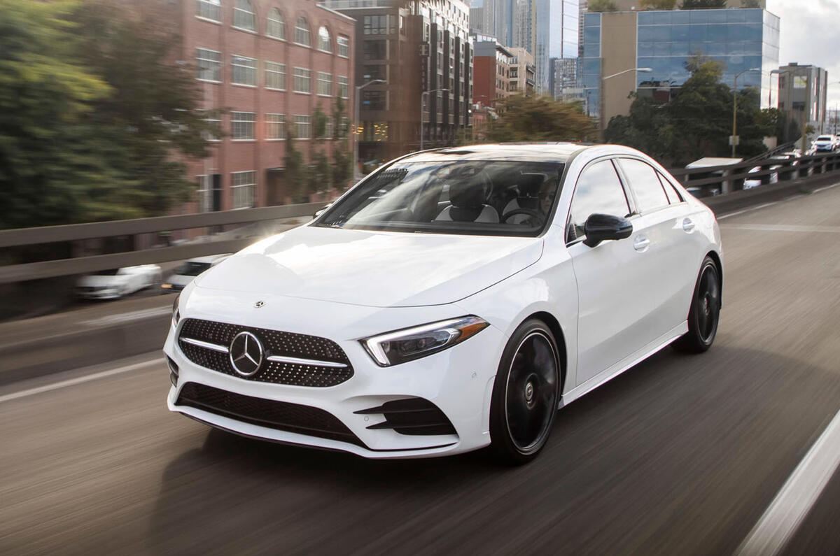 mercedes a class saloon amg line