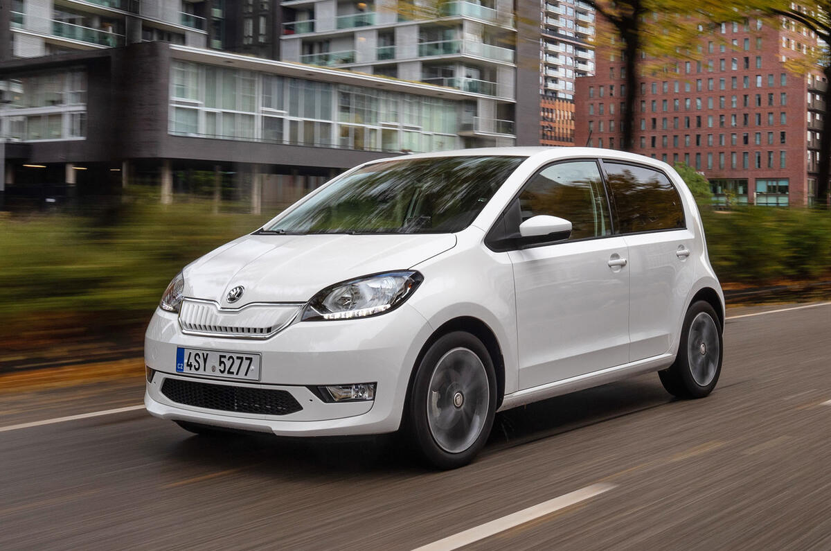 Vw e up on sale vs skoda citigo