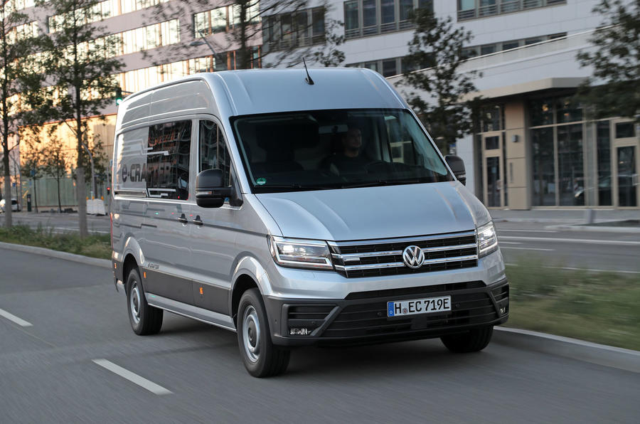 Volkswagen e-Crafter 2018 review - hero front