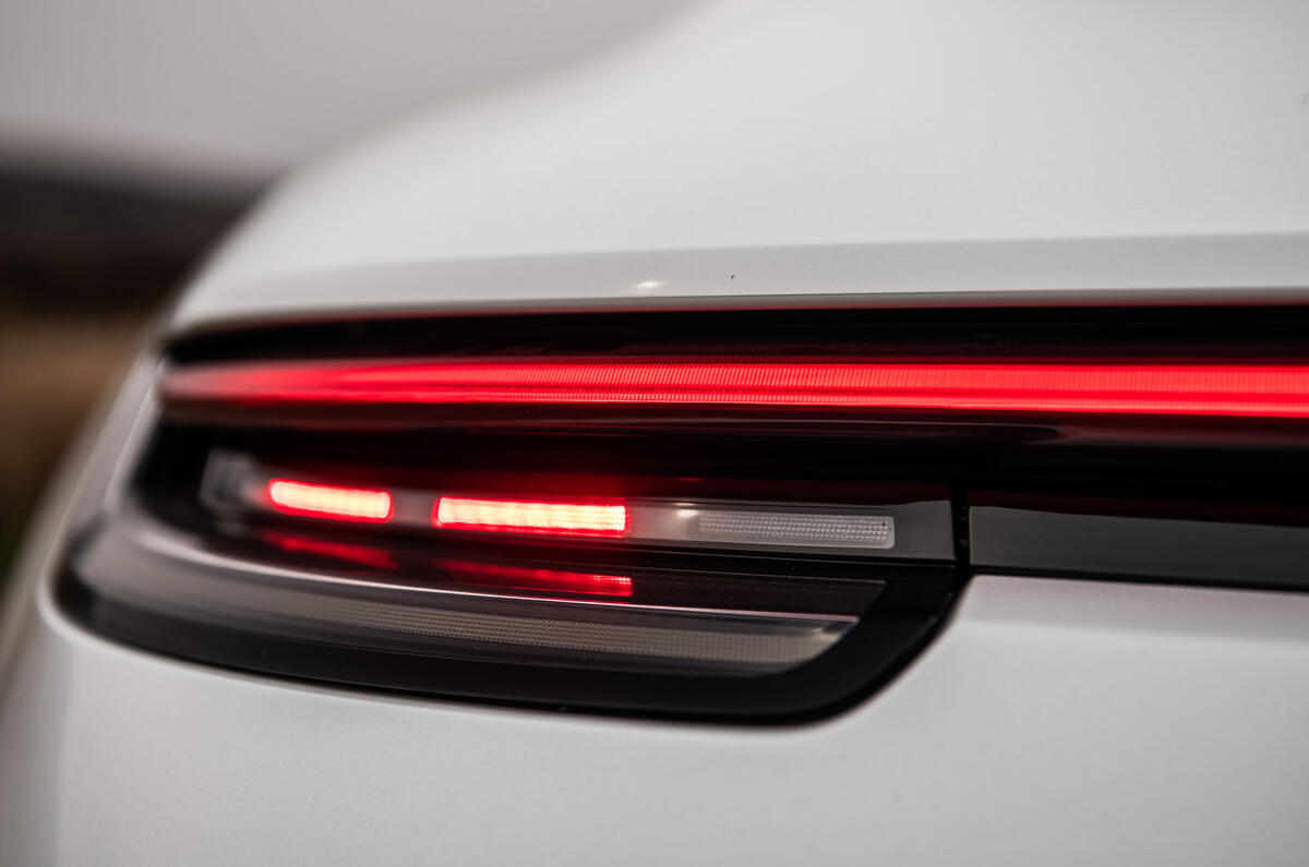 Porsche 911 Carrera S 2019 road test review - rear lights