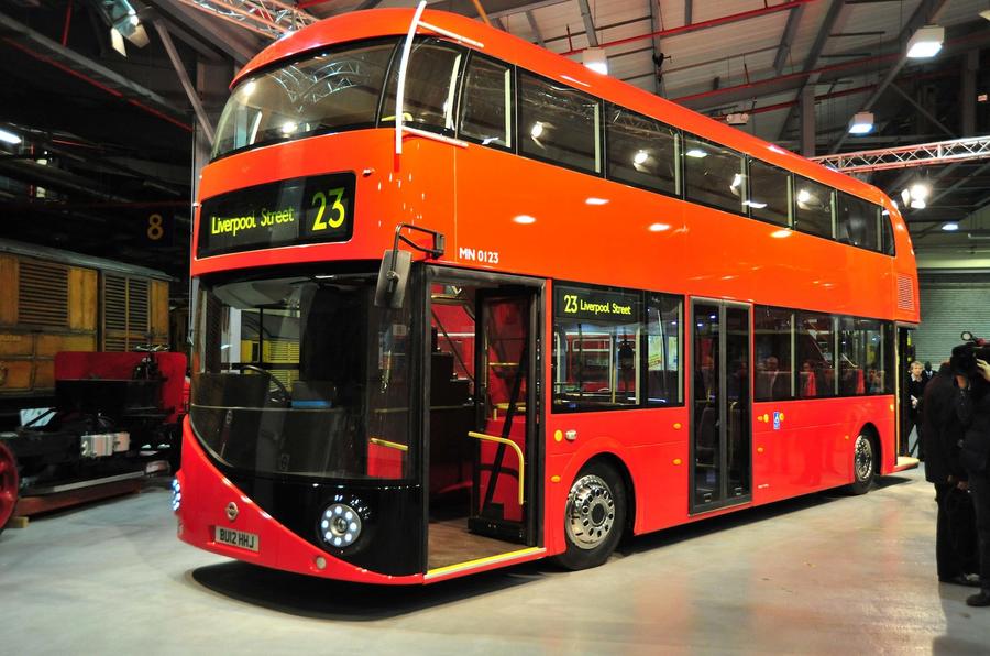 London's new bus unveiled Autocar