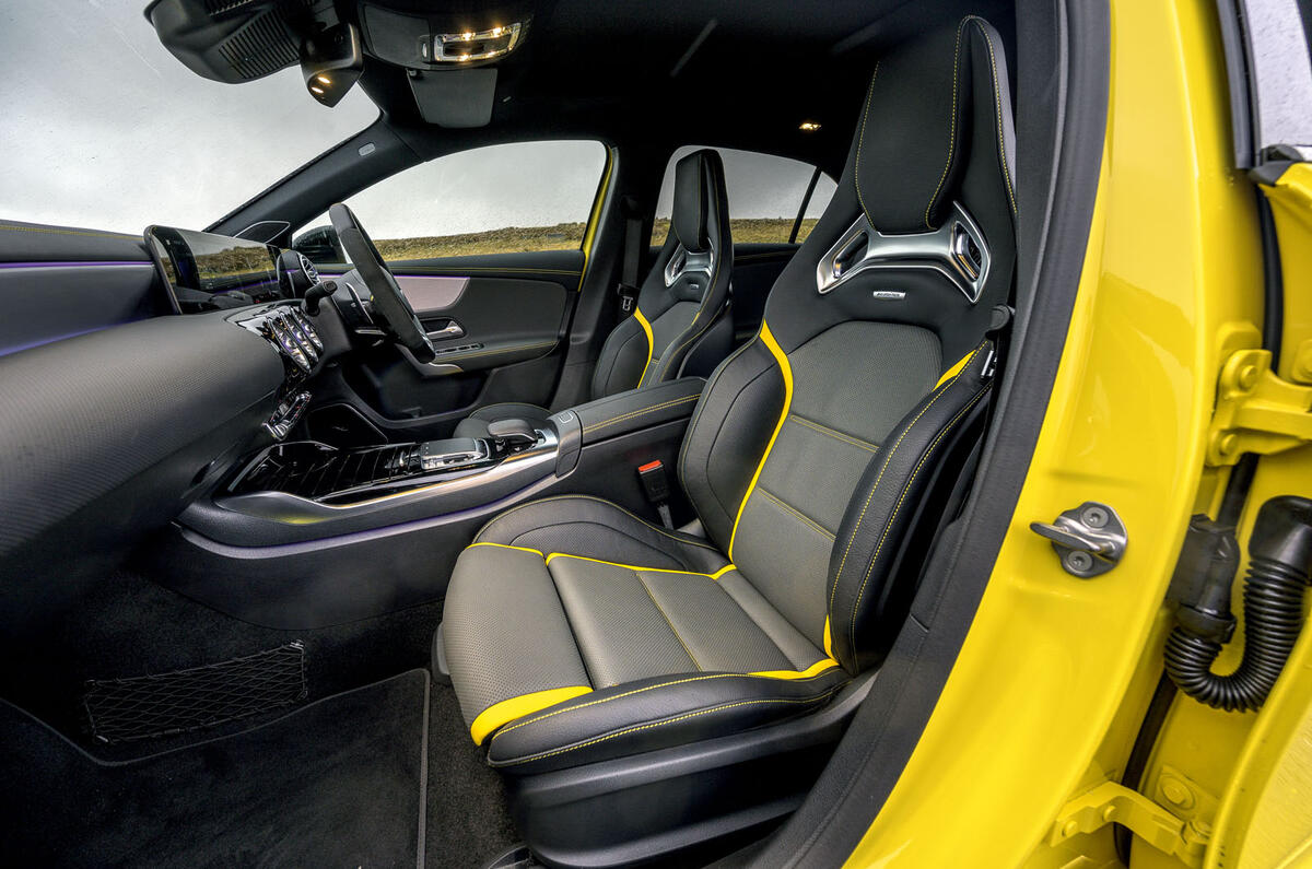 a45 amg seats