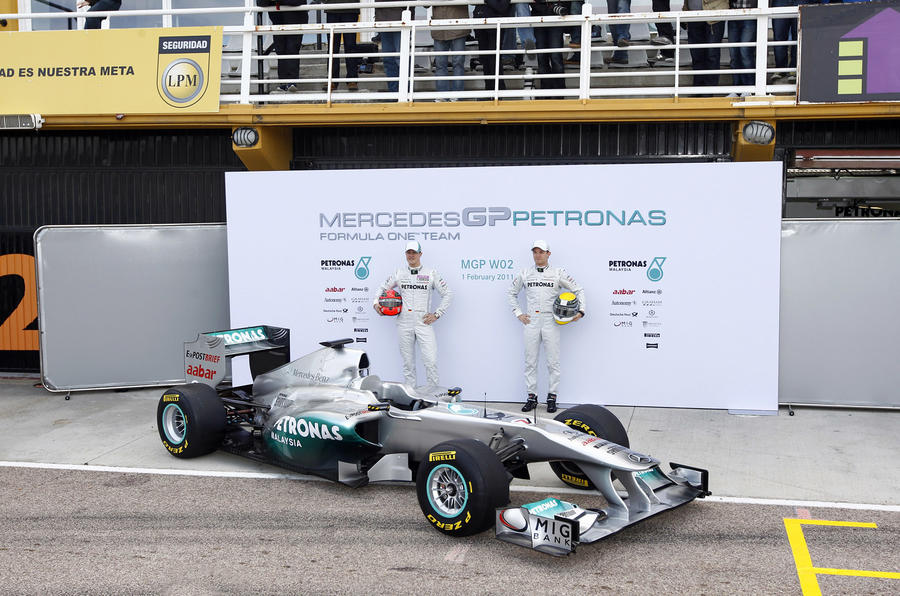  Mercedes launches new F1 car Autocar