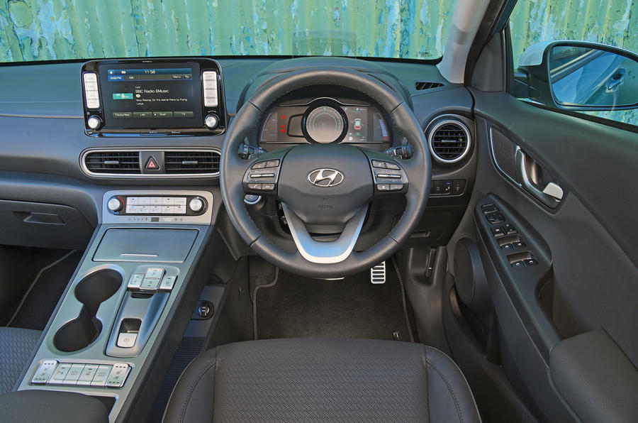 Hyundai Kona Electric Interior Autocar