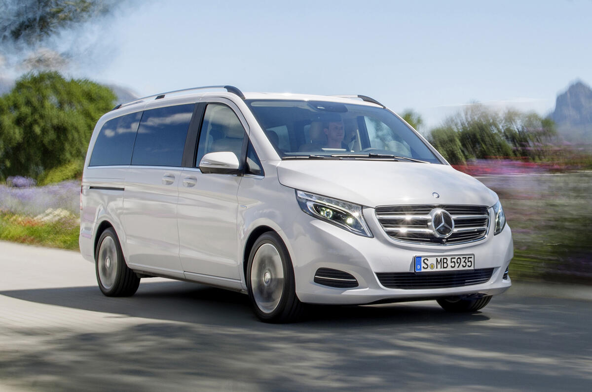 Mercedes benz best sale van v class