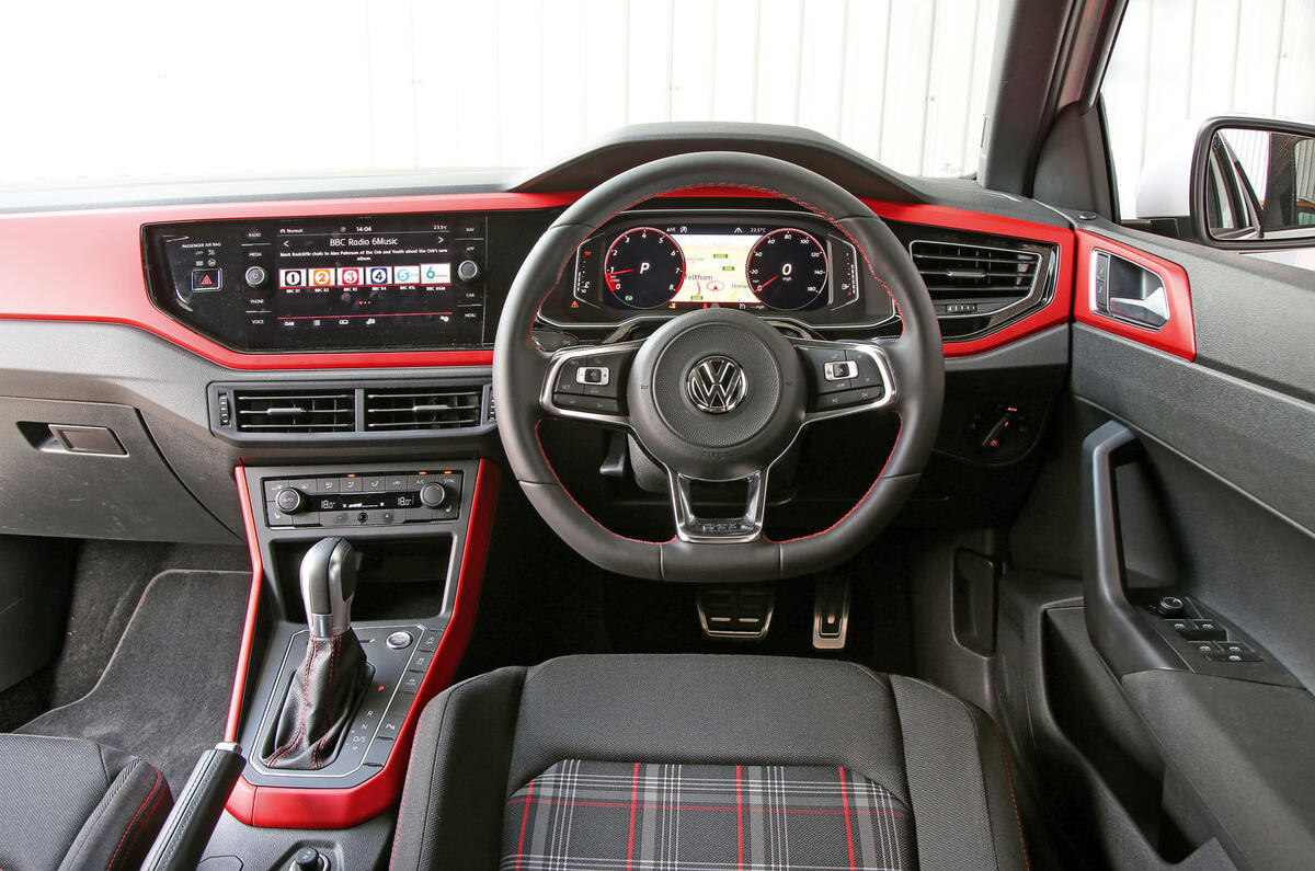 vw polo match 2020 interior