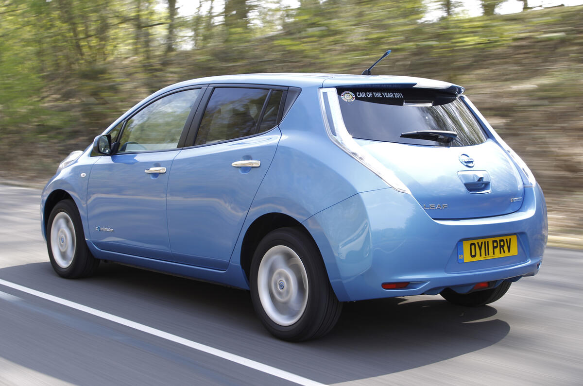 Nissan Leaf hatchback first UK drive