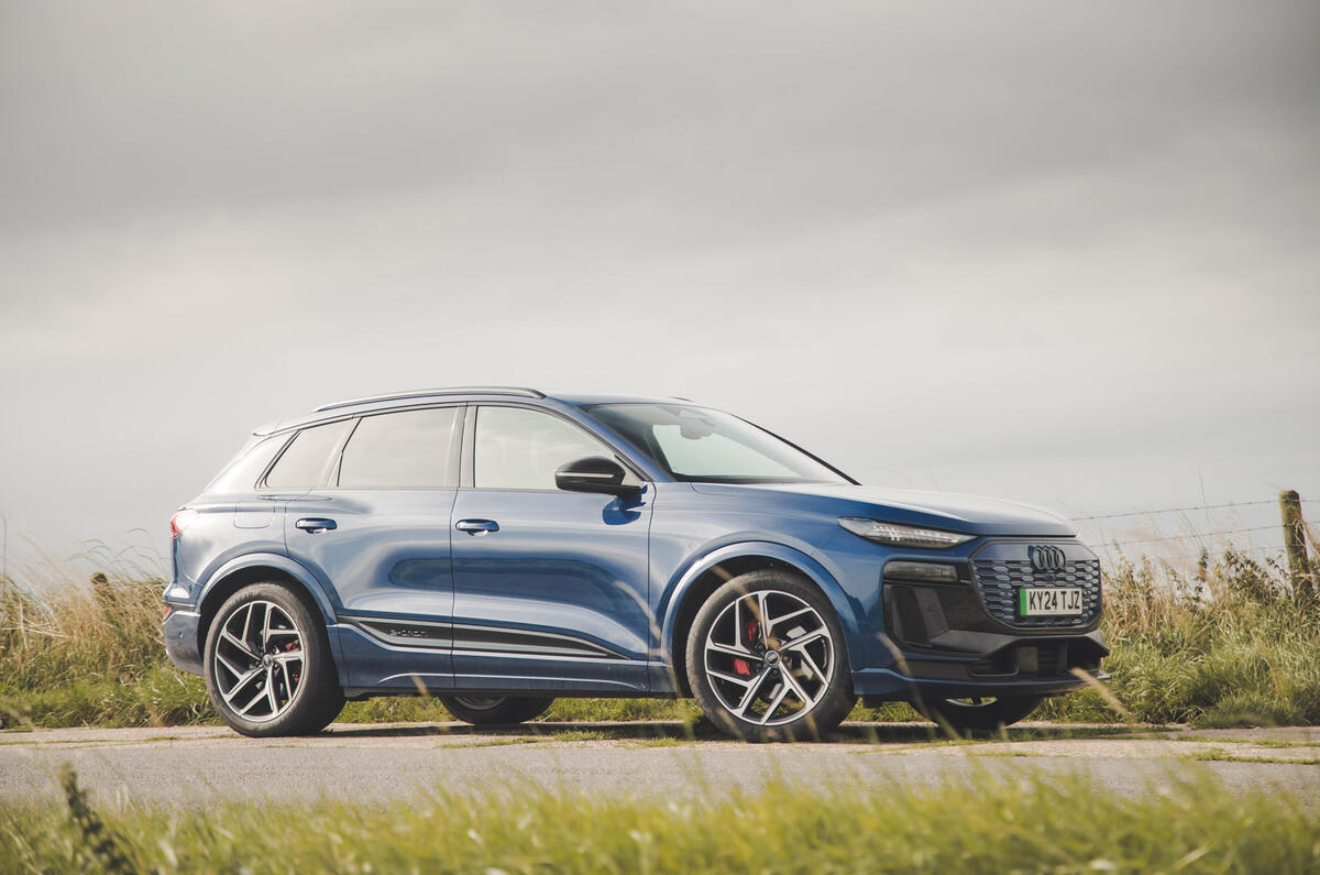 21 Audi Q6 E Tron 2024 : essai statique