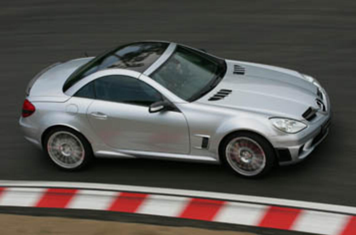 Mercedes-benz Slk 55 Amg Black Edition First Drive 