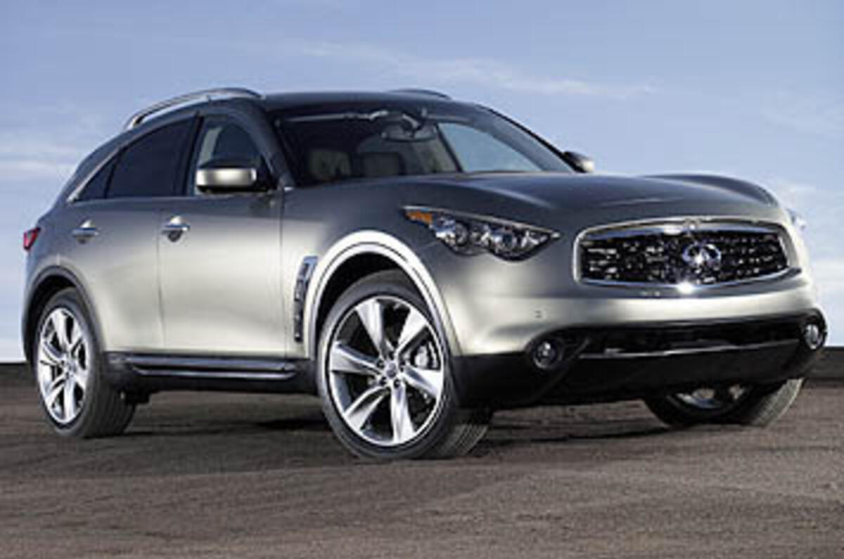 Машина infiniti fx50